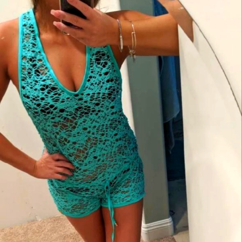 Brand New Beach Bunny Knitted Up Romper